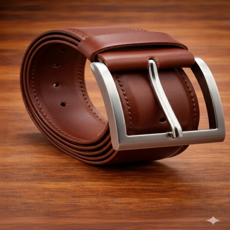 MAROQ - Prong Buckle Leather Belt – Timeless Classic