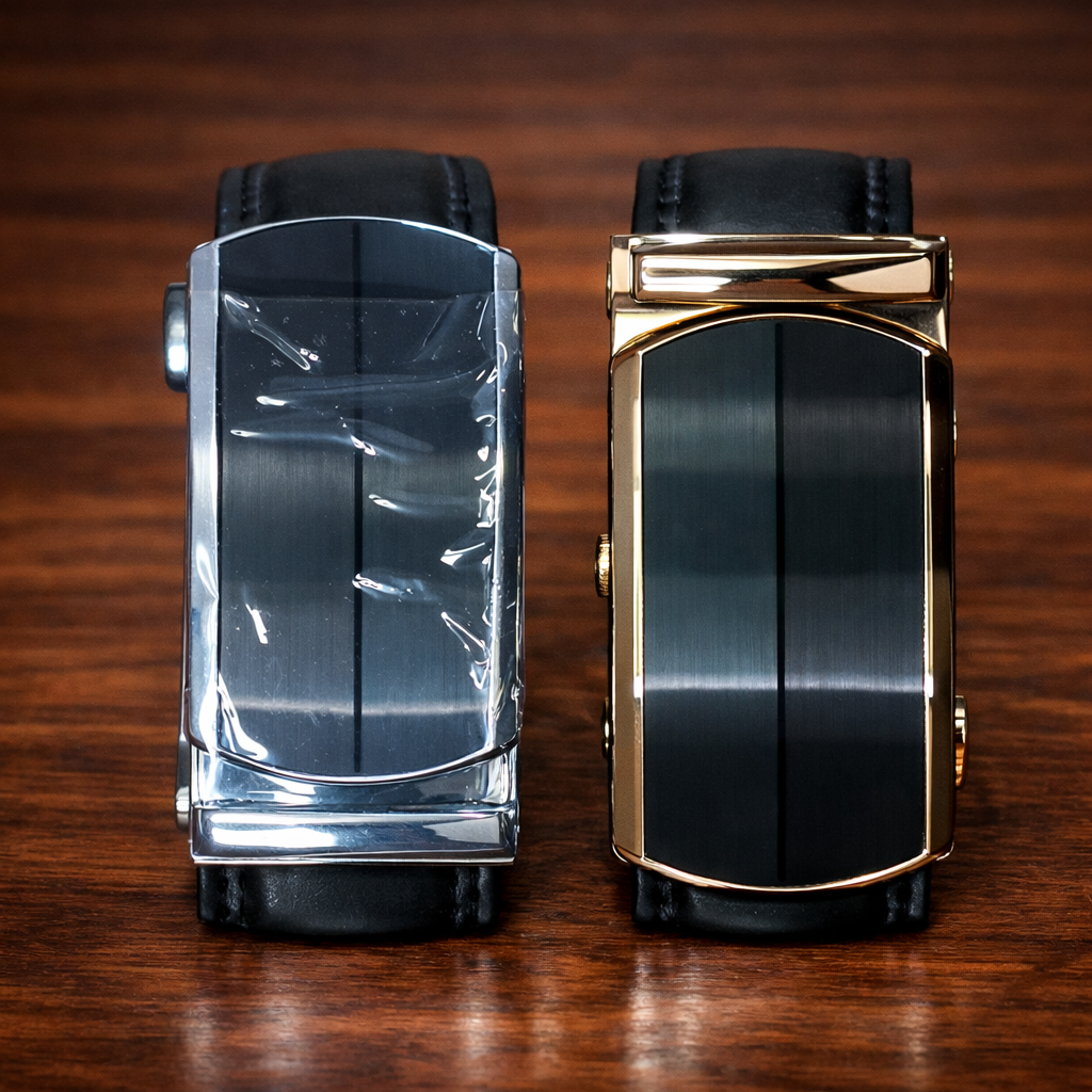 MAROQ - Auto-Lock Leather Belt – Precision Fit